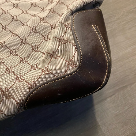 Ralph Lauren Signature Tote Bag - Classic Monogram Design - Picture 3 of 9